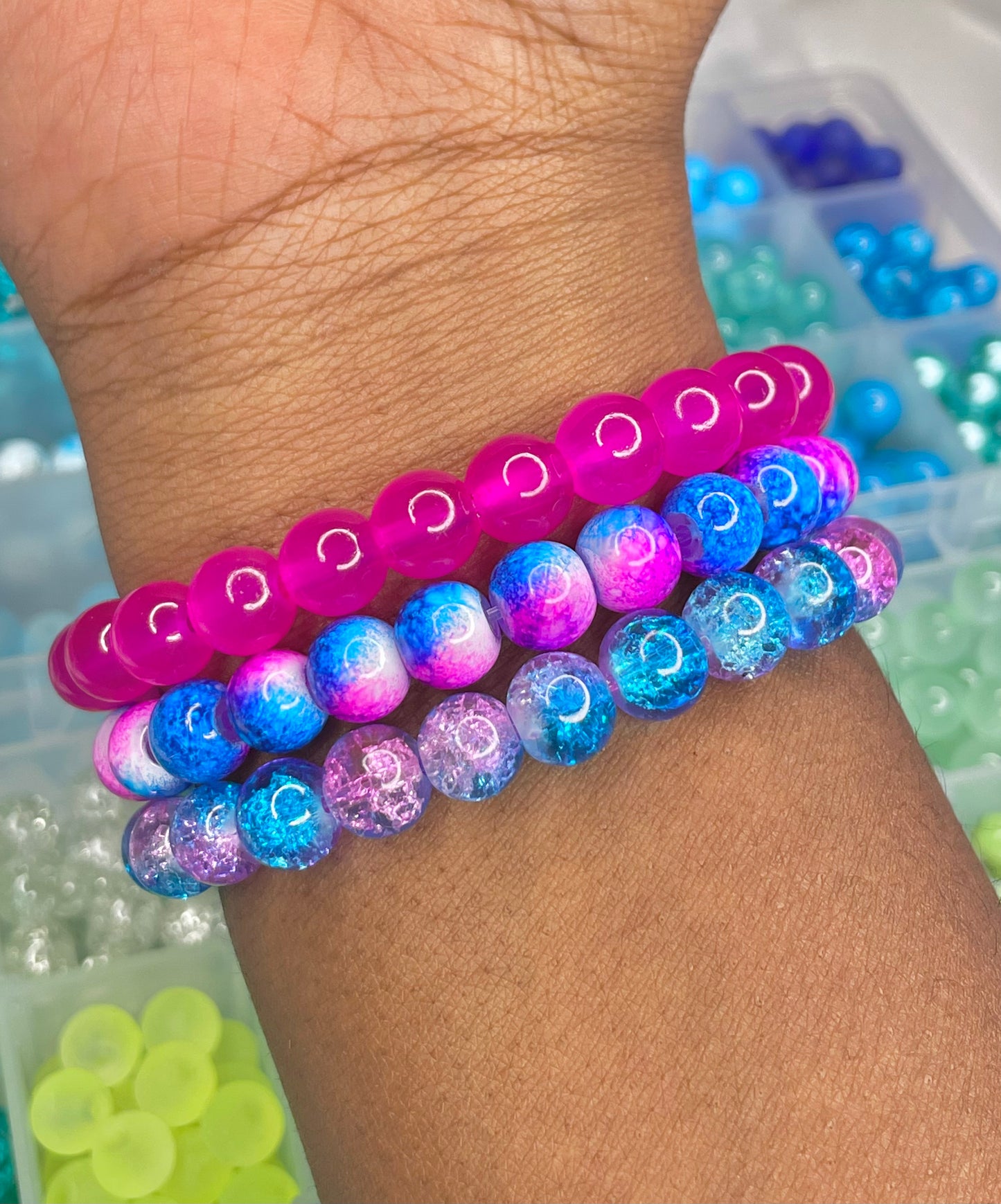 New! Cotton Mix Bead Set