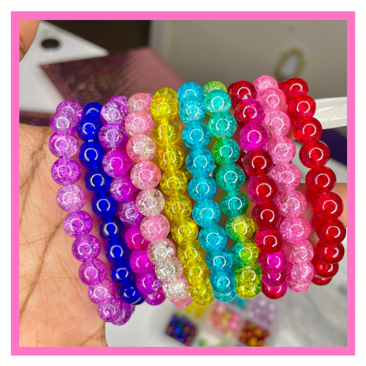 Taste The Rainbow Beaded Bracelet Set