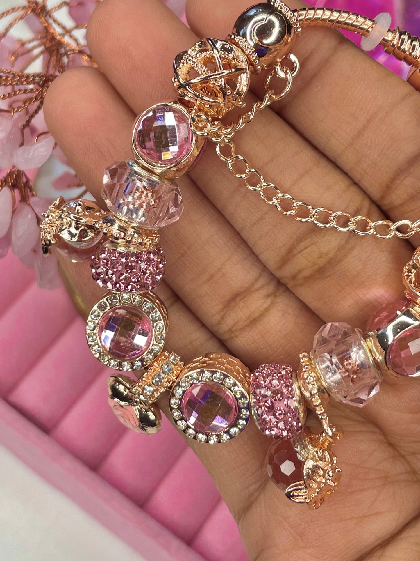 VDAY 01 X Charm Bracelet