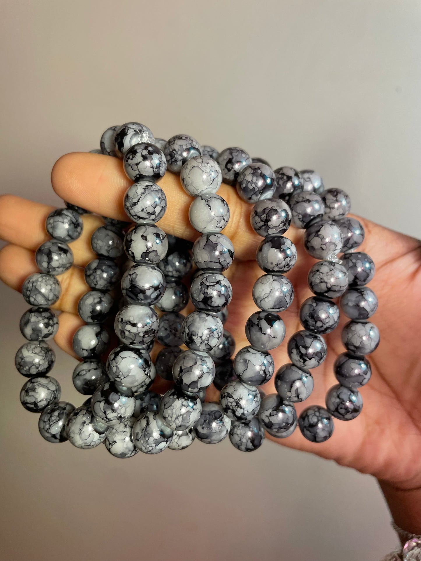NEW! Black Panther Beaded Bracelet