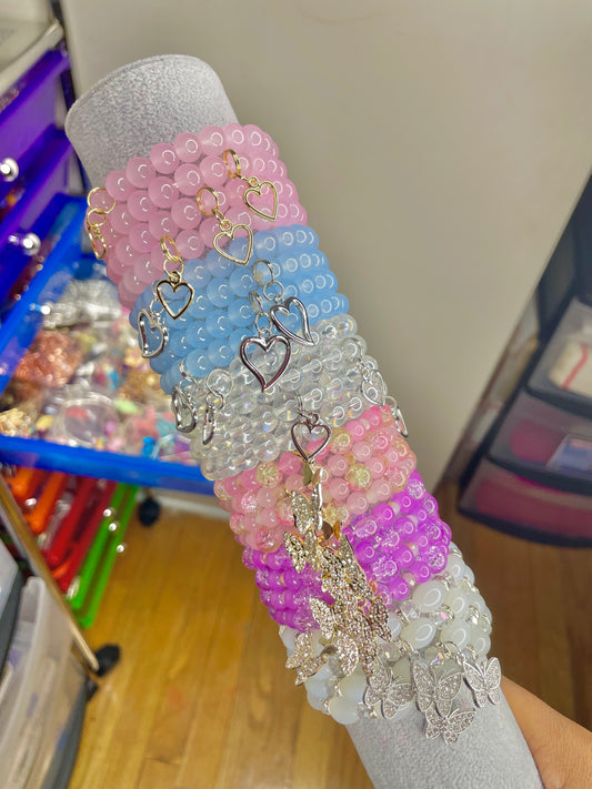 NEW! Heart or Butterfly Beaded Bracelets