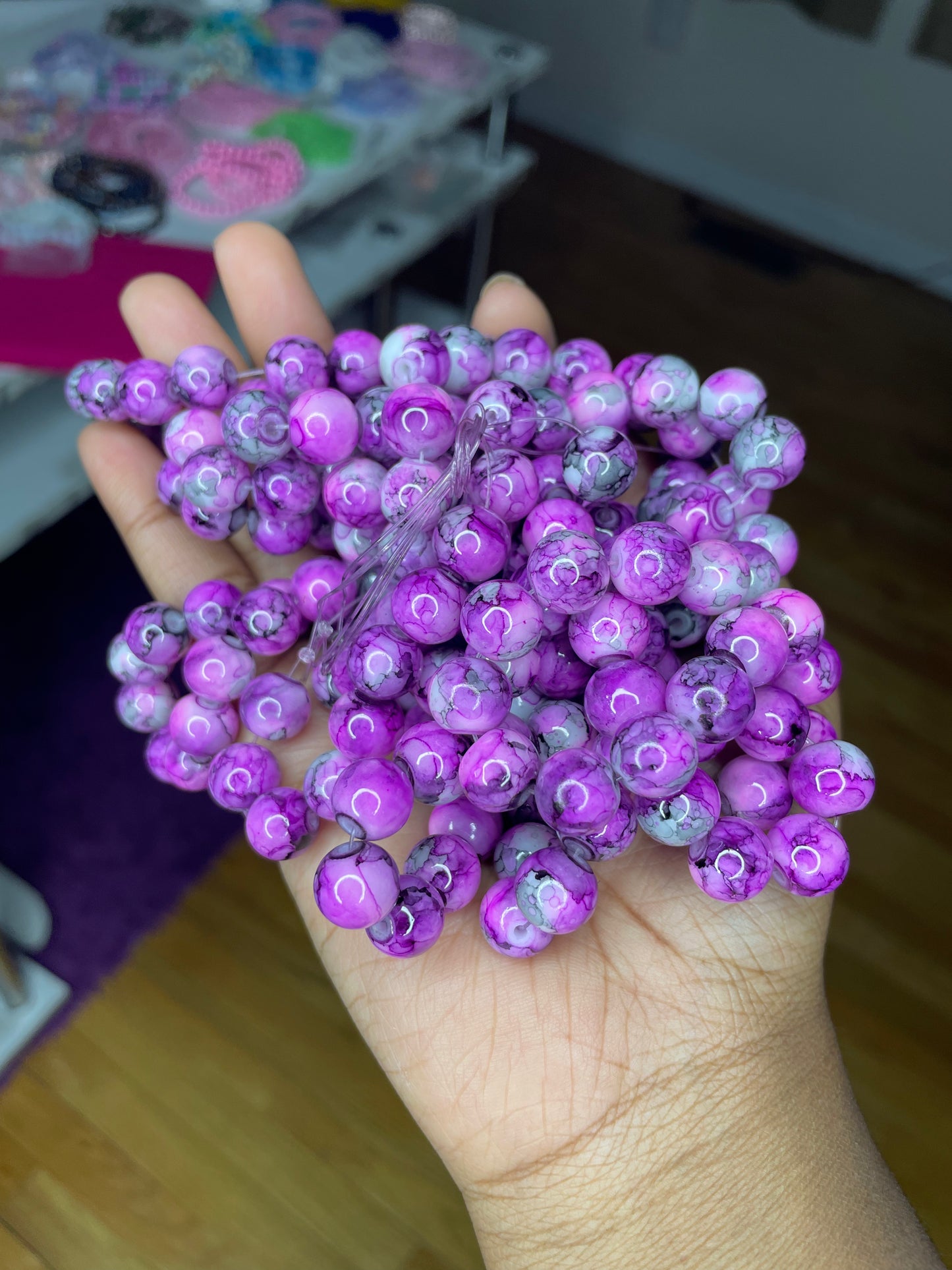 Bead Bag 33 ( 10mm, Apx 70pc )