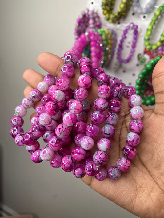 NEW! Juicy Dragonfruit Beaded Bracelet