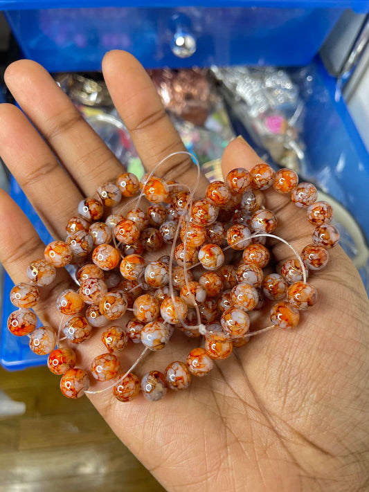 Wholesale: “Caramel Pop” 8mm Beads