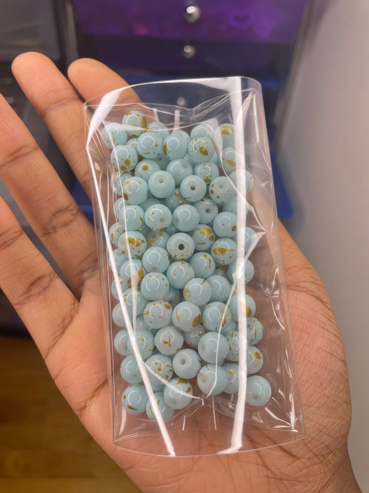 Wholesale: “Toothpaste” 8mm Beads