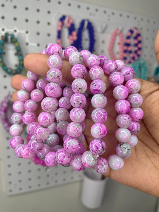NEW! Light Purple Beaded Bracelet