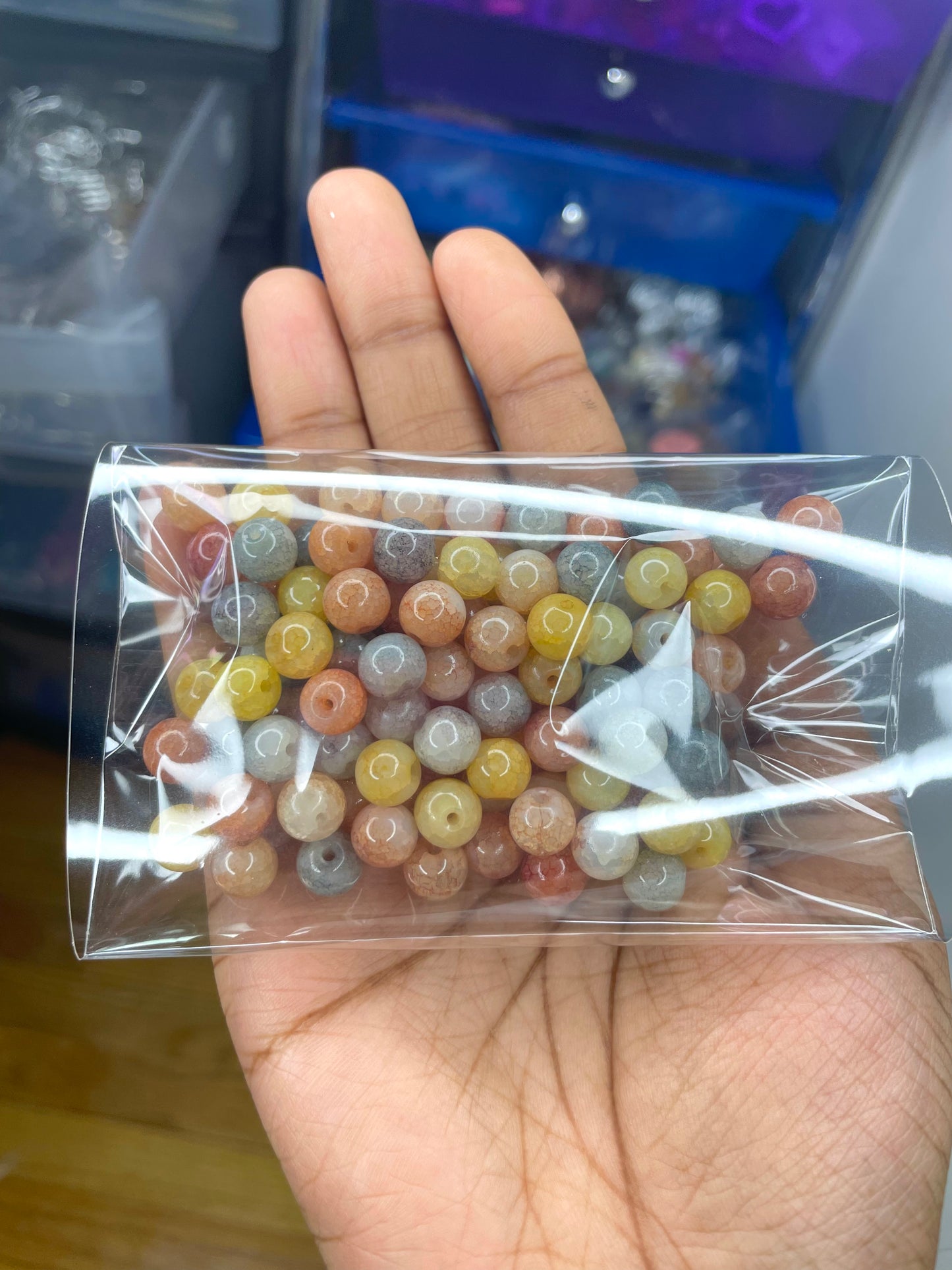 Wholesale: “Pie” 8mm Beads