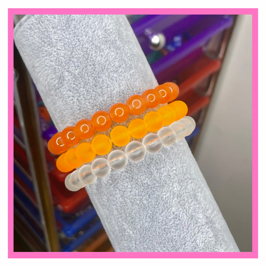 Orange Things Bead Set