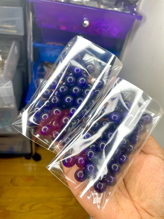 Wholesale: “Blue Berry” 10mm Beads