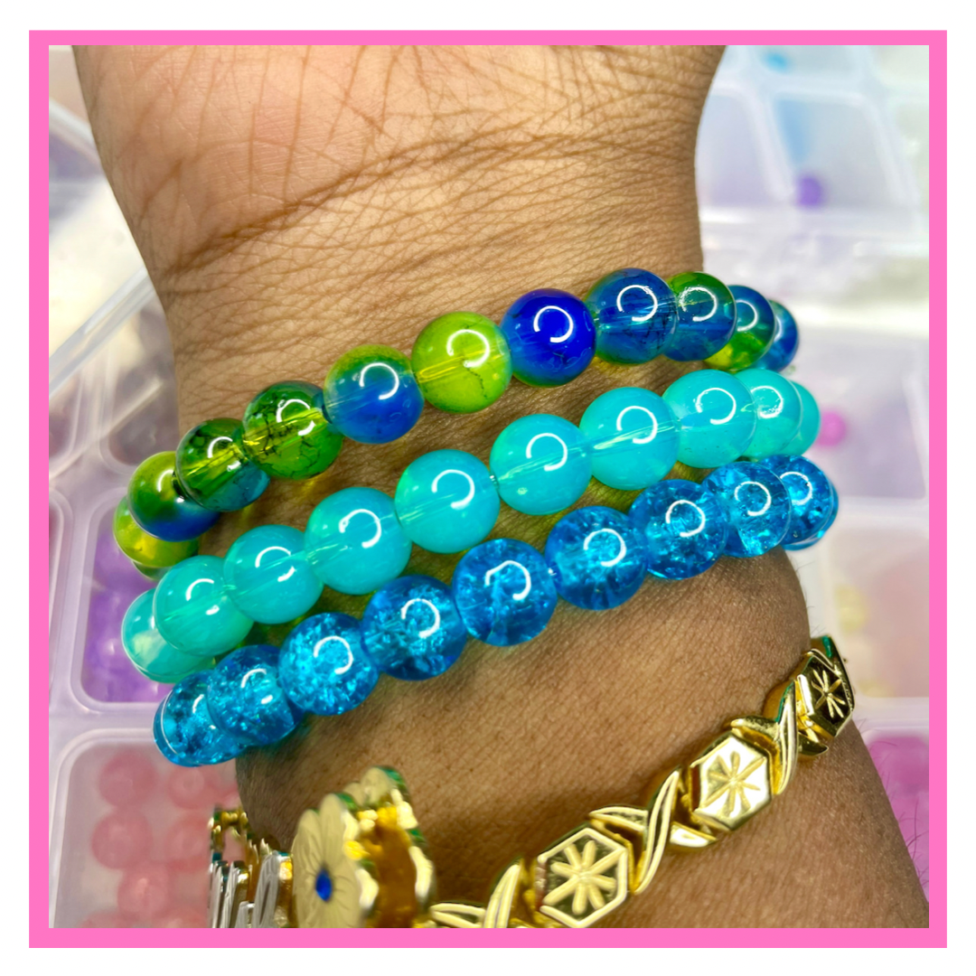 Earth Bead Bracelet 7/31